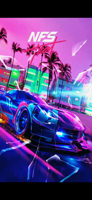 Iphone Xs Need For Speed Heat Background — Galaxy S24 Wallpaper