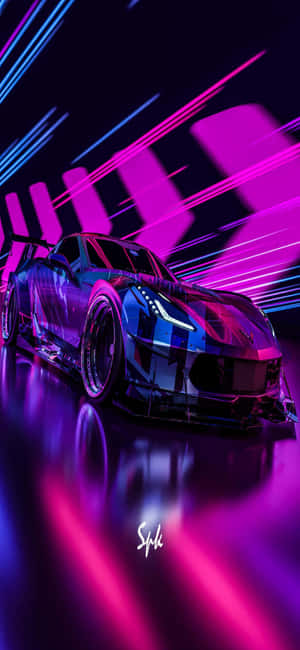 Iphone Xs Need For Speed Heat Background — Galaxy S24 Wallpaper