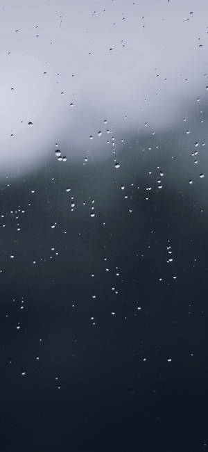 Raindrop Simple iPhone — Galaxy S26 Wallpaper