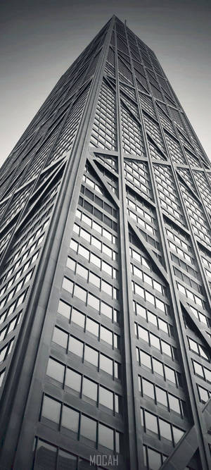 Realme 7 Gray Building — 1080x2400 Wallpaper