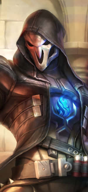 Overwatch Reaper — Pixel 8a Wallpaper