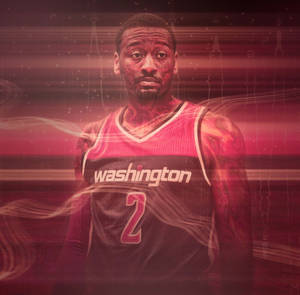 Wallpaper ng Red Aesthetic John Wall — Galaxy Watch Wallpaper
