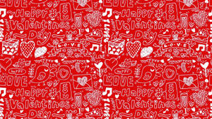 Red Aesthetic na mga Larawan ng Araw ng mga Puso para sa Computer — Aesthetic Computer Wallpaper