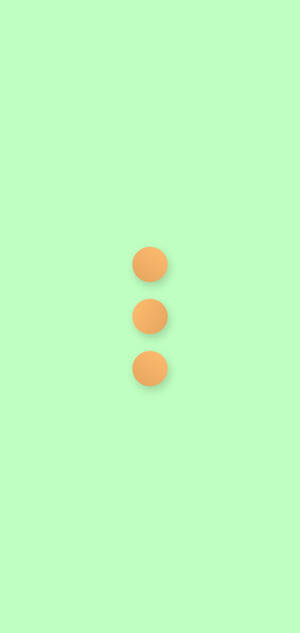 Three Dots Mint Green wallpaper — iPhone 14 Pro Wallpaper