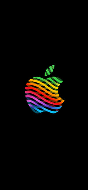 Retro Apple Logo — Galaxy A15 Wallpaper