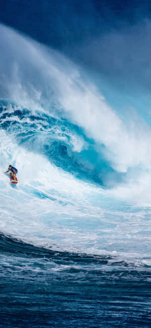 Surfing Iphone — iPhone 15 Pro Wallpaper