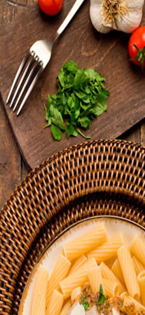 Iphone X Pasta Background — OnePlus Wallpaper
