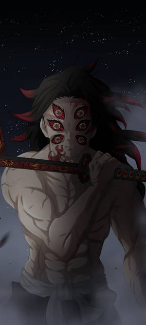 Demon Slayer Kokushibo — Pixel 10 Wallpaper