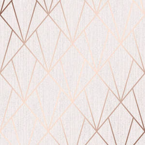 Rose gold geometric frames wallpaper — Motorola Razr 2025 Wallpaper