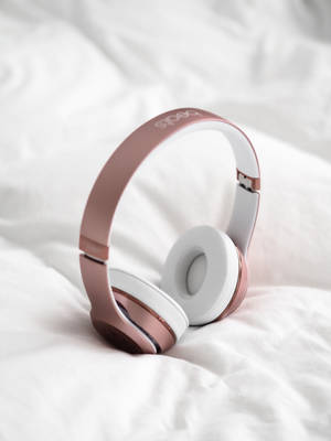 Rose Gold na Aesthetic na Headset