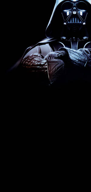 S10+ Dark Darth Vader wallpaper. — iPhone 15 Pro Wallpaper