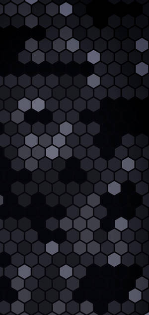 S10+ Hexagon Black Abstract wallpaper. — S24 Ultra Wallpaper