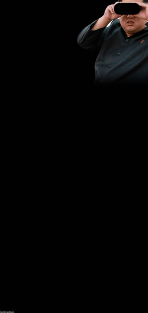 S10+ Kim Jong Un — iPhone 17 Pro Wallpaper