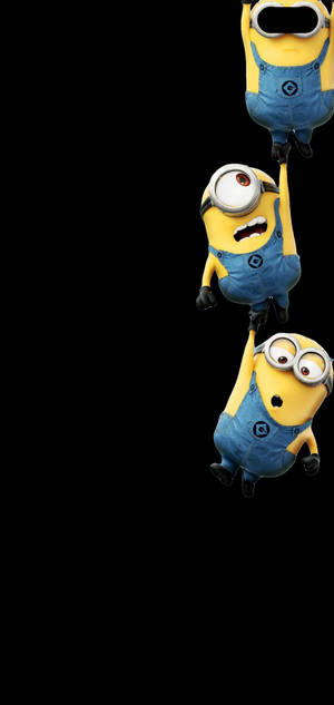 S10+ The Minions wallpaper