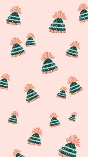 Background ng telepono para sa Pasko