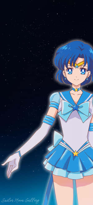 Sailor Mercury — Pixel 11 Wallpaper
