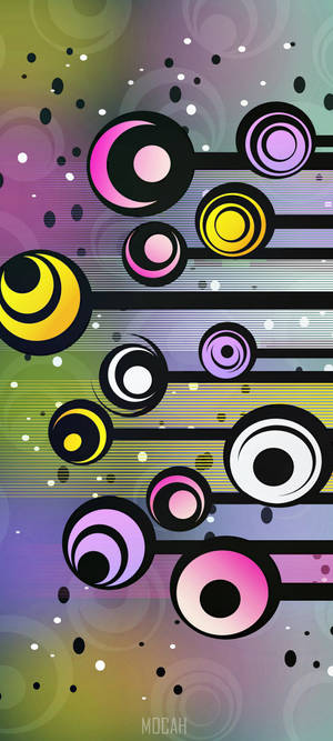 Samsung A71 Abstract Eyes — Pixel 10 Pro Fold Wallpaper