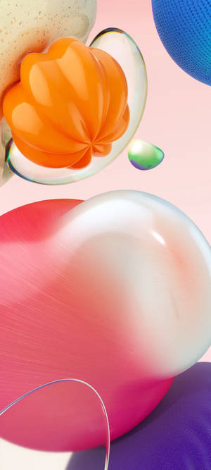 Samsung A71 Jello Fruits — Pixel 10 Pro Fold Wallpaper