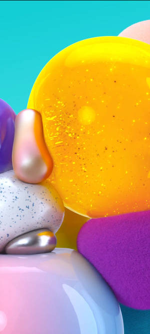 Samsung A71 Soft Balloons — Pixel 9 Pro Fold Wallpaper