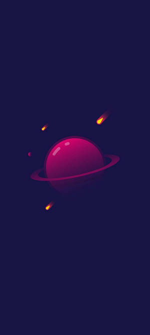 Samsung S21 Ultra Saturn At Comets Wallpaper — Pixel 9 Wallpaper