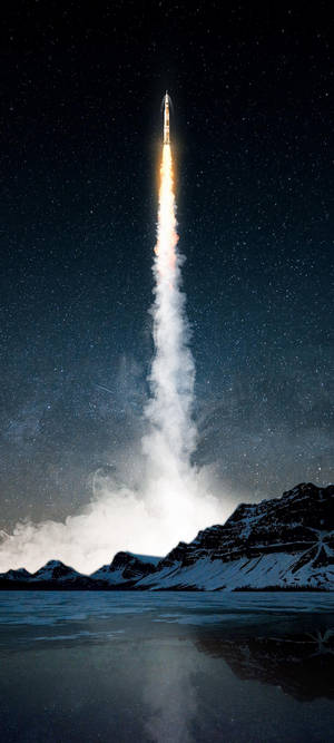 Samsung S21 Ultra Rocket Launch Wallpaper — Redmi A5 Wallpaper