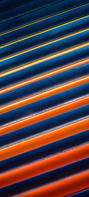 Samsung S21 Ultra Wallpaper ng Kahel Asul na Diagonal — Pixel 10 Wallpaper