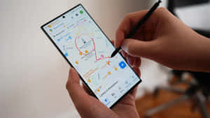 Samsung S23 Ultra Gamit ang Google Maps na may S Pen