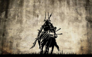 Samurai Hapones na Nakasakay — Samurai ng Hapon Wallpaper