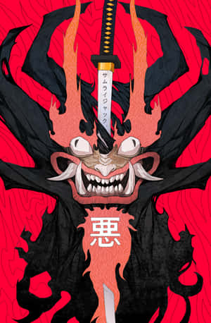 Samurai Jack, Champion ng Nakaraan, Hinaharap, at Kasalukuyan. — Lenovo Legion Y900 11 Wallpaper