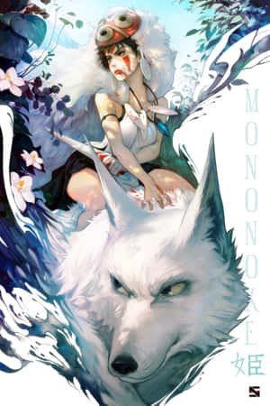 Mga larawan ng Princess Mononoke — Honor Pad GT2 Pro Wallpaper