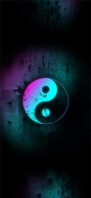 Ying Yang Background — iPhone 18 Pro Max Wallpaper