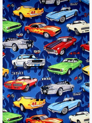 Walang-Tahing na Pattern ng Kotse na Wallpaper — HMD Terra M Wallpaper