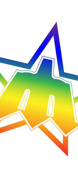Maliwanag na neon logo wallpaper ng Seattle Mariners — Pixel 9a Wallpaper