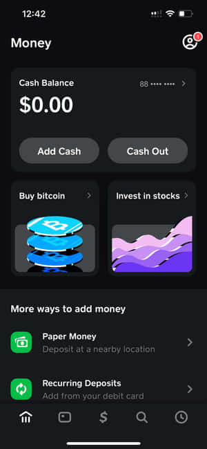 Cash App Balance Pictures — iPhone 12 Wallpaper