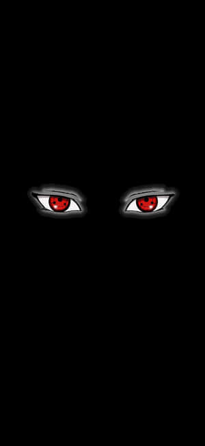 Mga larawan ng Sharingan — Nothing Phone (2a) Wallpaper
