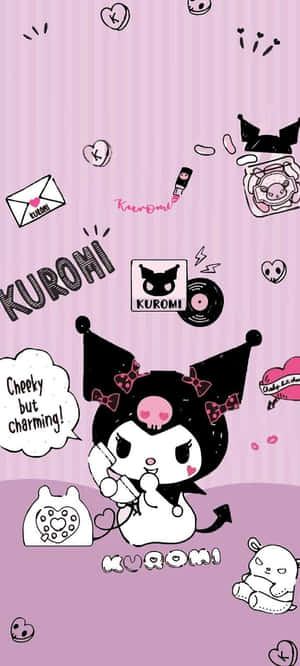 Emo Hello Kitty — Pixel 11 Wallpaper