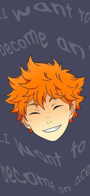 Shoyo Hinata volleyball ace wallpaper
