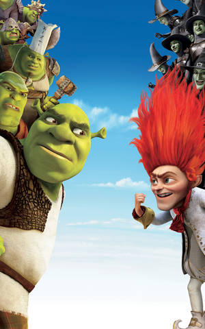Shrek forever after poster wallpaper — Honor Pad Wallpaper