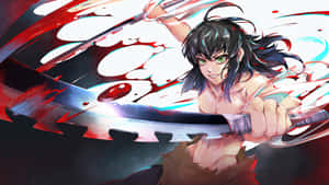 Demon Slayer 4k na mga larawan — Demonslayer 4K GIF Wallpaper