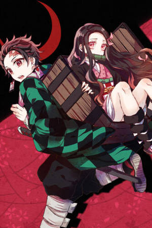 Si Nezuko ng Demon Slayer Kasama ang Kanyang Kapatid na si Tanjiro