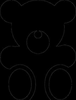 Teddy Bear - Teddy Bear Png Itim, Transparenteng Png