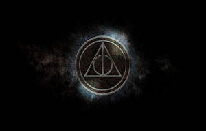 Simbolo ng Deathly Hallows Harry Potter Ipad — Harry potter aesthetic Wallpaper