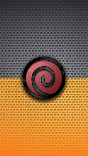 Wallpaper ng simbolo ng Naruto na paikot-ikot