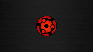 Wallpaper ng simbolo ng Naruto na pula at itim — Naruto simbolo Wallpaper