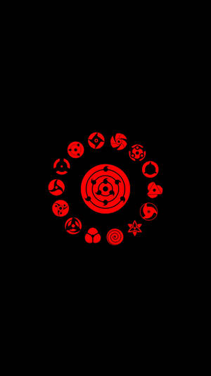 Naruto simbolo itim pula wallpaper — Naruto simbolo Wallpaper
