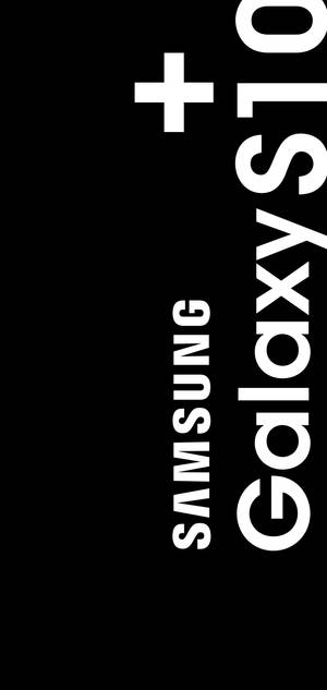 Simple Samsung S10+ Poster wallpaper — iPhone 14 Pro Wallpaper