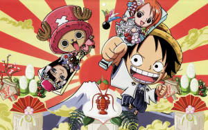 Wallpaper ng sining ng Funny Anime One Piece — Nakakatawang Anime Wallpaper