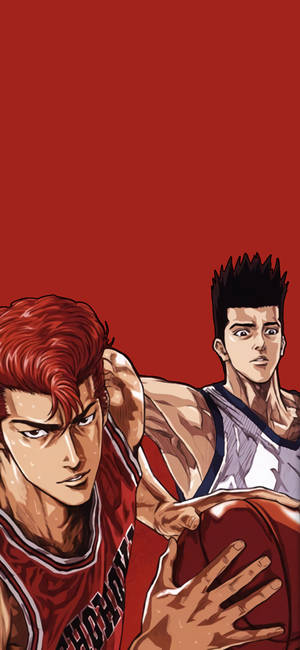 Slam Dunk Sakuragi at Sendoh wallpaper — iPhone 17 Wallpaper