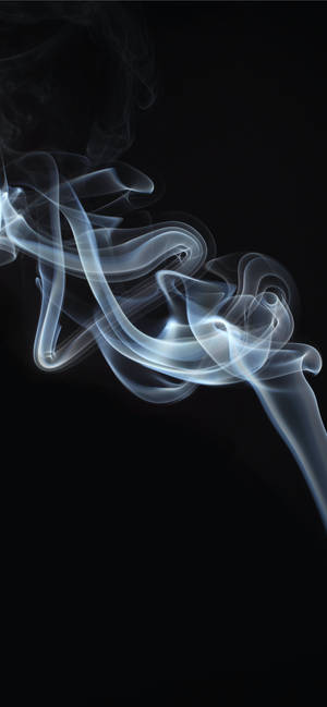 Smoke On Black Apple Iphone Background — Pixel 10 Pro XL Wallpaper