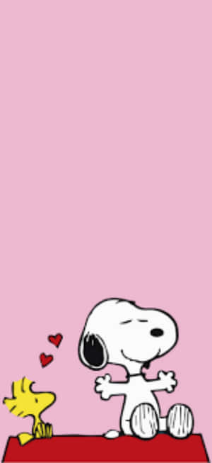 Snoopy Puso — iPhone 11 Pro Wallpaper